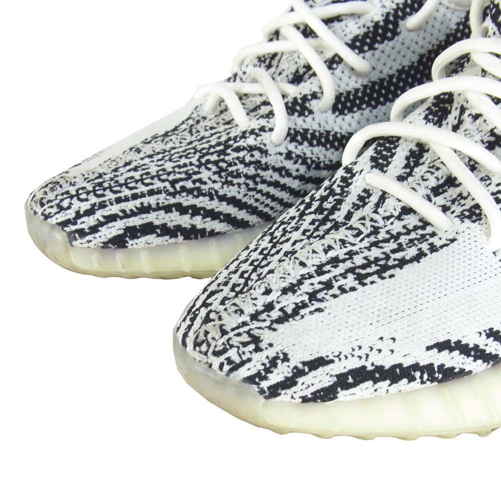adidas アディダス イージーブースト YEEZY BOOST 350 V2 CP9654 ZEBRA ゼブラ WHITE/CBLACK/RED US8.5【中古】