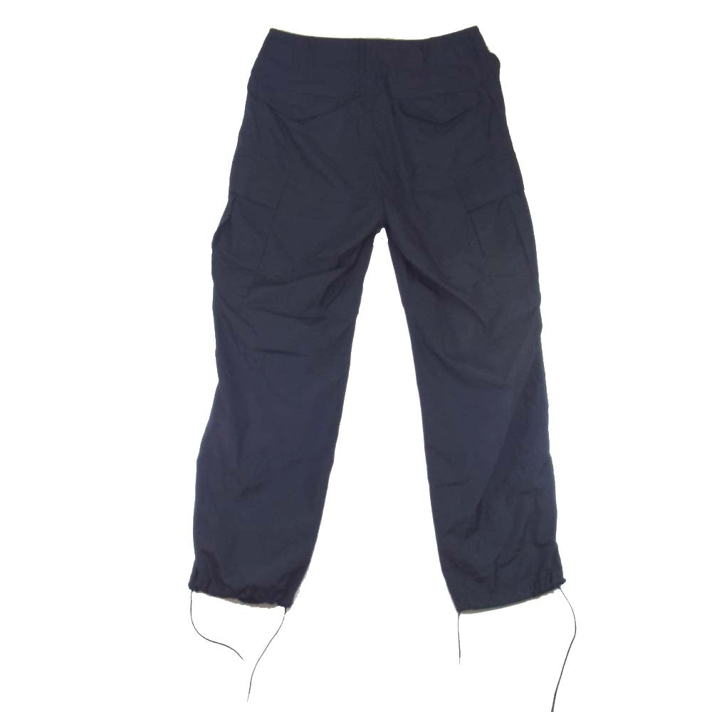 AURALEE オーラリー A20SP02NL LIGHT NYLON FATIGUE PANTS ライトナイロンファティーグ ネイビー系 3【美品】【中古】