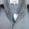 MAISON MARGIELA メゾンマルジェラ S50DL0433 striped long-sleeved shirt ロングスリーブ 002F 39【極上美品】【中古】