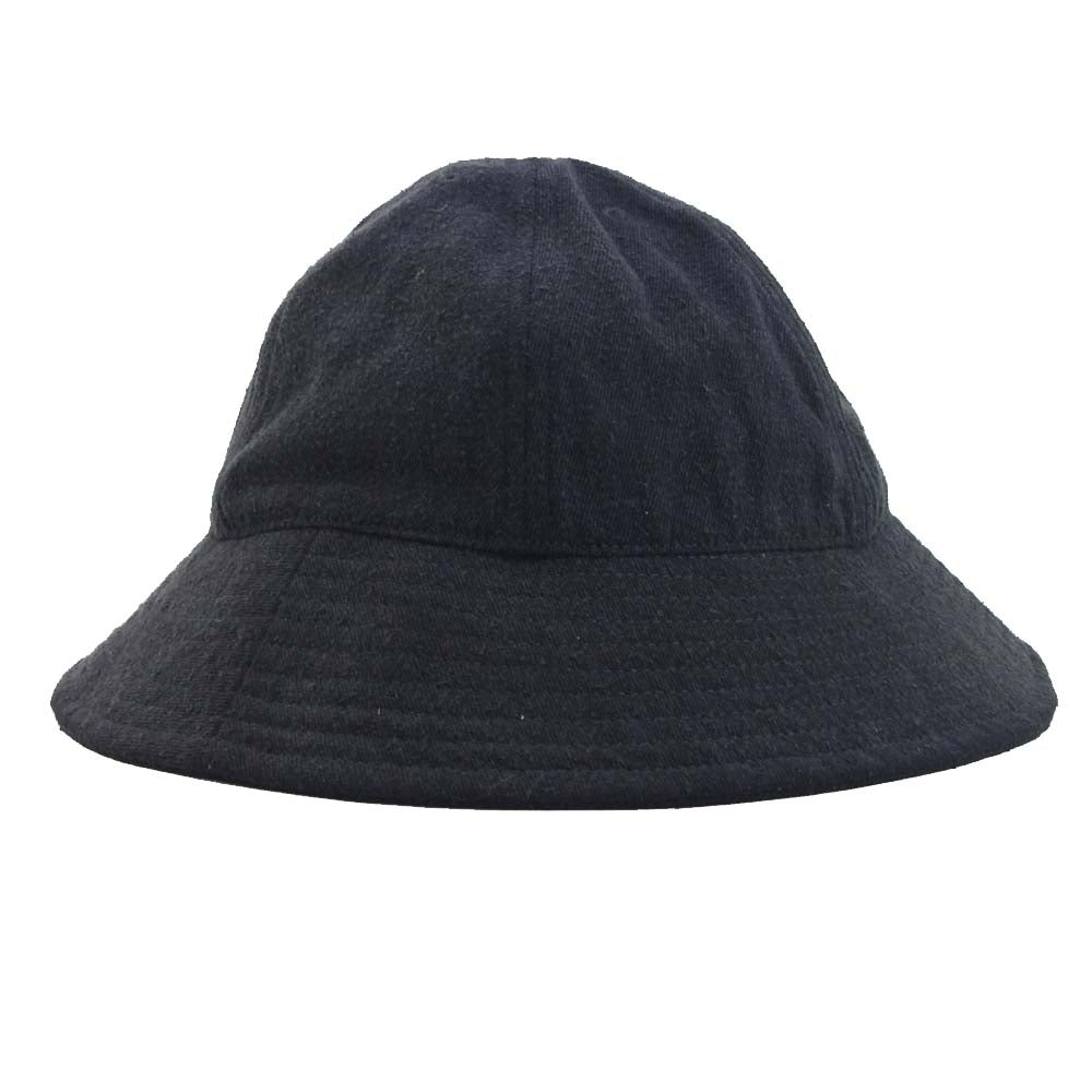 COMOLI コモリ R01-07001 シルクネップハット ブラック系 F【中古】