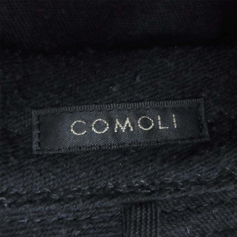 COMOLI コモリ R01-07001 シルクネップハット ブラック系 F【中古】