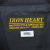 IRON HEART アイアンハート IHW-04 メルトン ウール シャツ ネイビー系 S【美品】【中古】