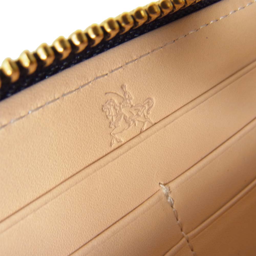 COCOMEISTER ココマイスター 45014031 ブライドル グランド ウォレット 長財布 ブラック系【極上美品】【中古】