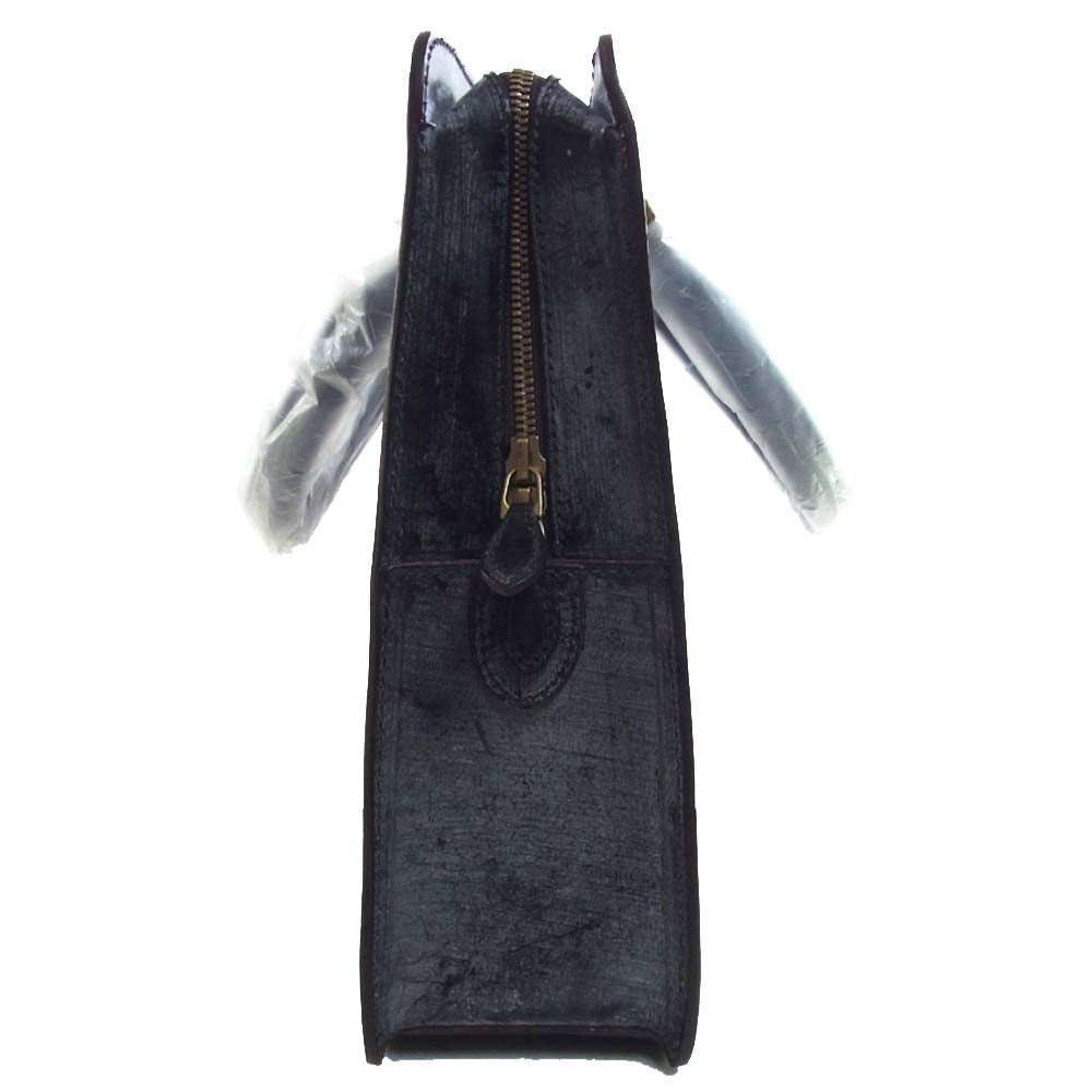 GANZO ガンゾ 57223 BRIDLE Brief ブライドル ブリーフケース ダークブラウン系【極上美品】【中古】