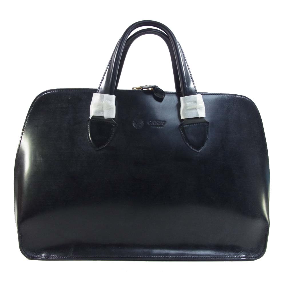 GANZO ガンゾ 57294 BRIDLE Brief ブライドル ブリーフケース Black ブラック系【美品】【中古】