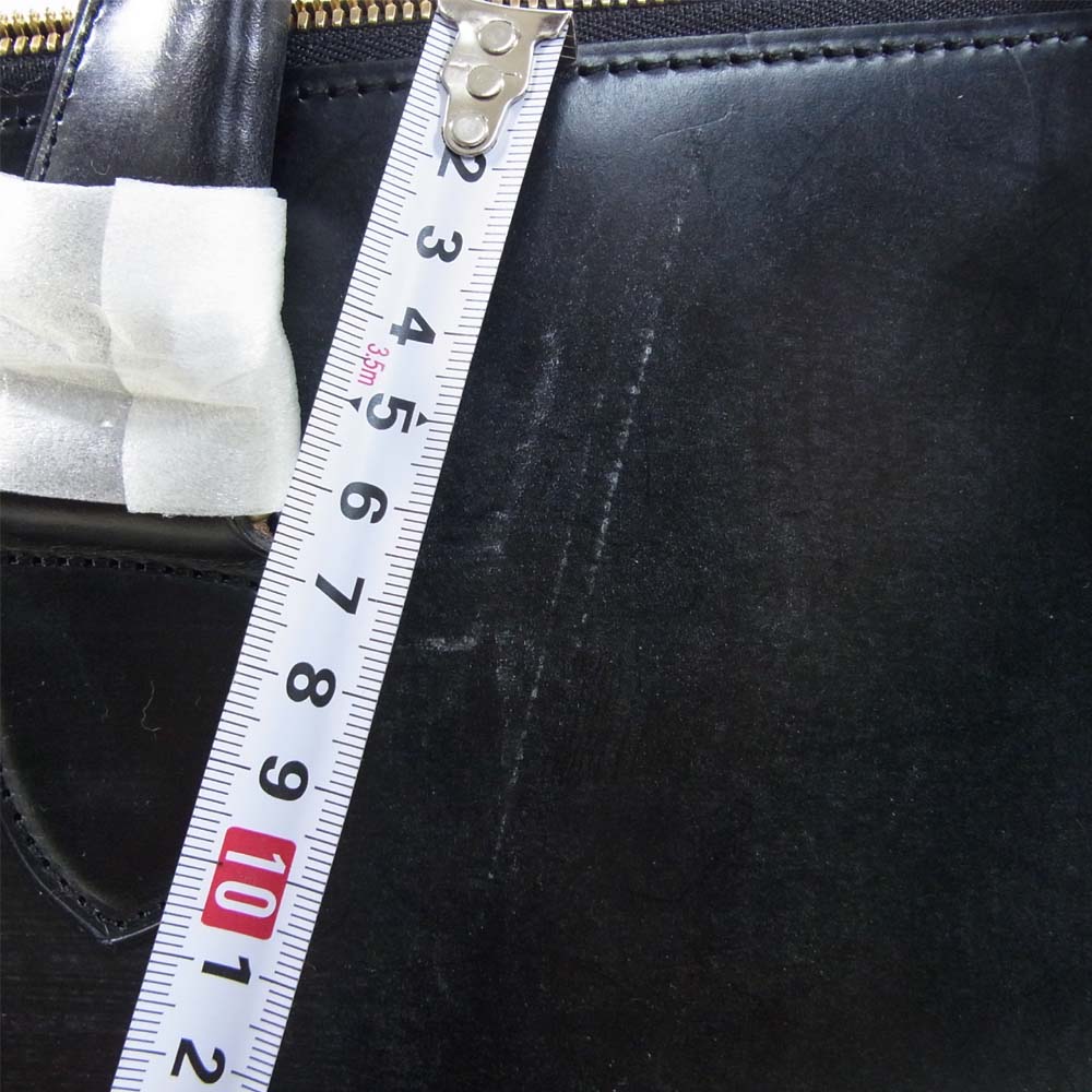 GANZO ガンゾ 57294 BRIDLE Brief ブライドル ブリーフケース Black ブラック系【美品】【中古】