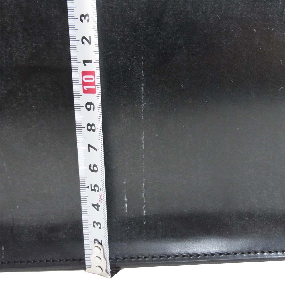 GANZO ガンゾ 57294 BRIDLE Brief ブライドル ブリーフケース Black ブラック系【美品】【中古】