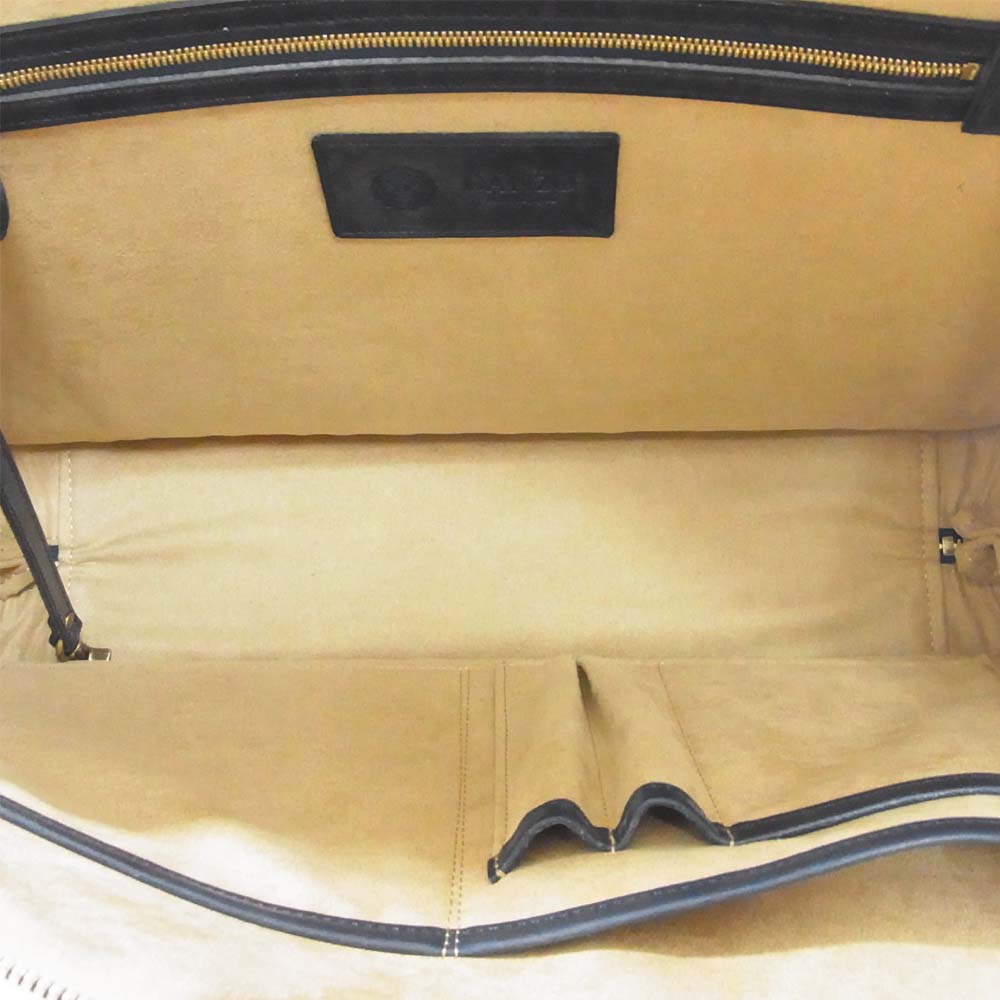 GANZO ガンゾ 57294 BRIDLE Brief ブライドル ブリーフケース Navy ネイビー系【極上美品】【中古】