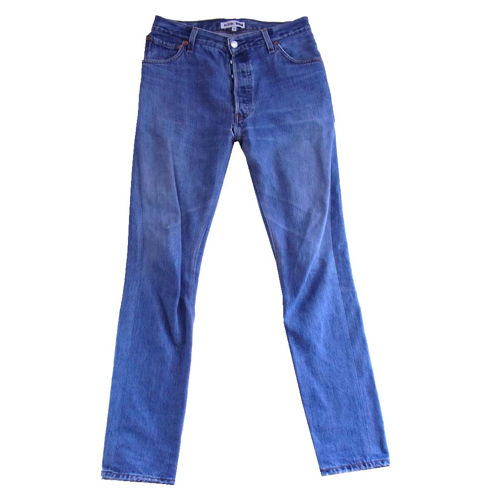 リダン Levi's リーバイス リメイク デニム パンツ インディゴブルー系 28【中古】
