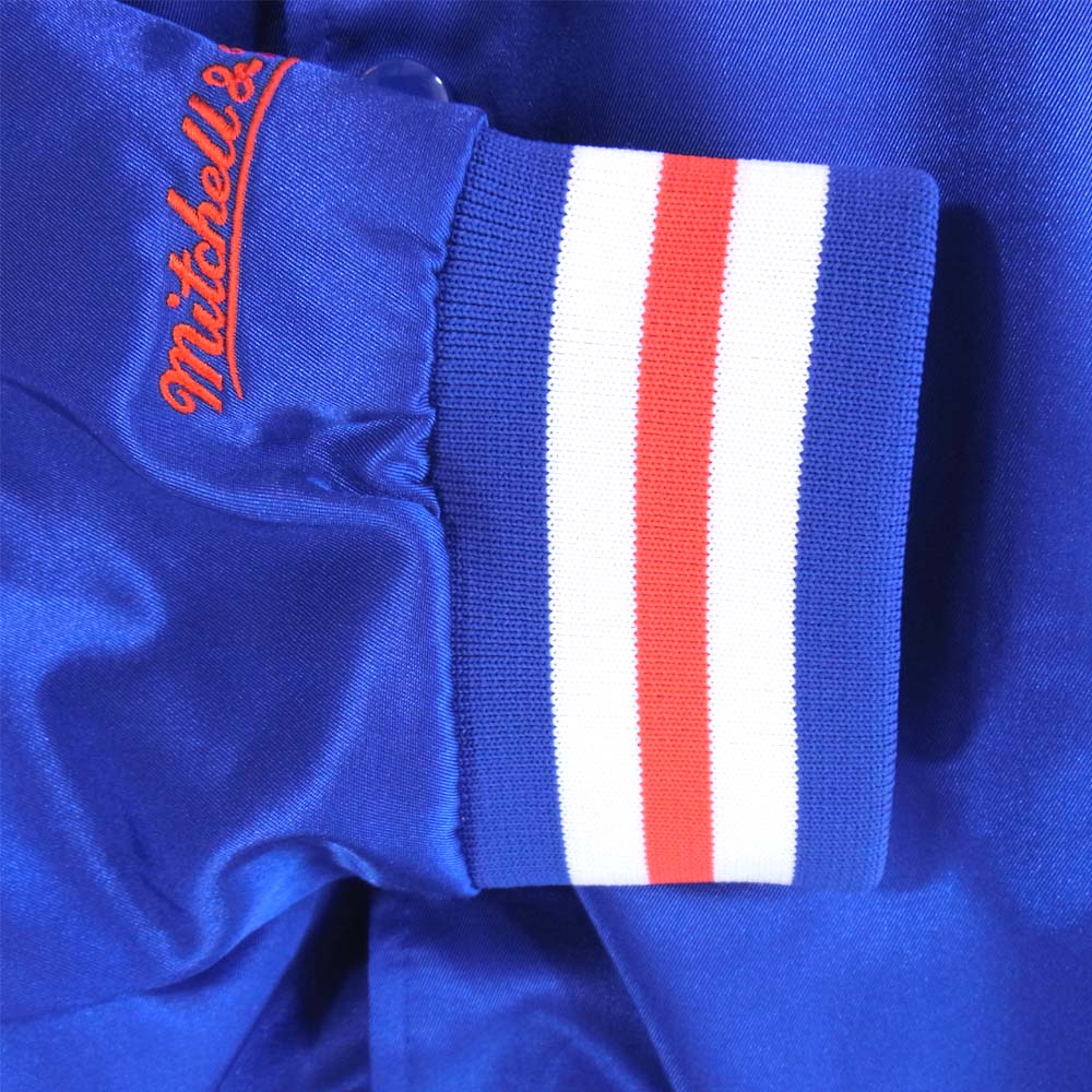 ミッチェル アンド ネス ニューヨーク ニックス ジャケット ブルー系 XL【中古】