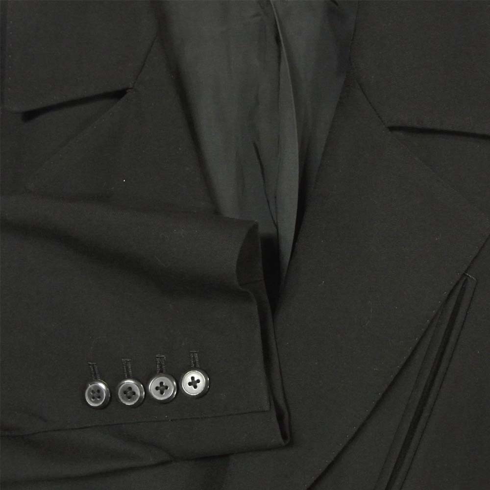 LAD MUSICIAN ラッドミュージシャン セットアップ スーツ 2116-304 ジャケット パンツ ブラック系 44【中古】