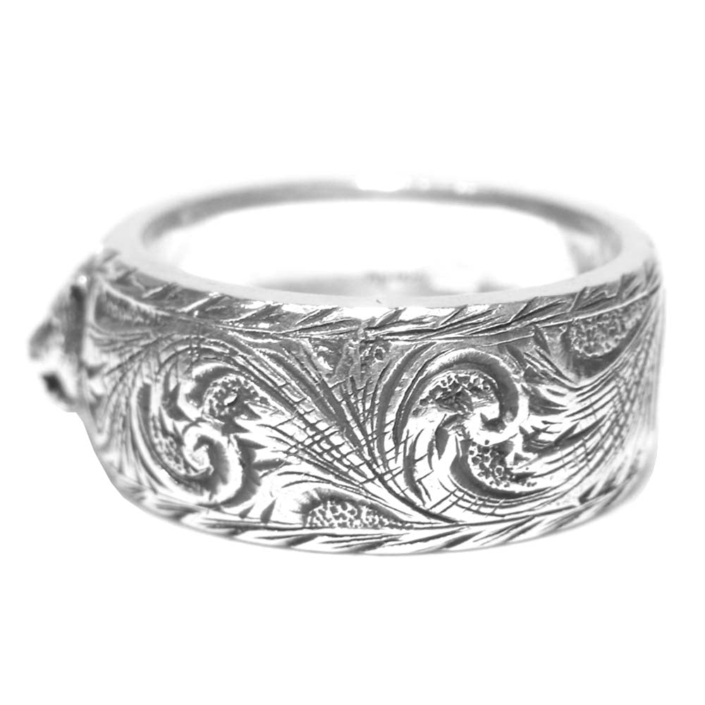 GUCCI グッチ キャットヘッド シルバー リング シルバー系 実寸19号【中古】