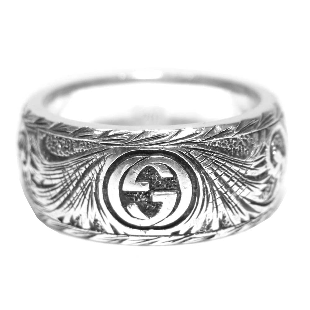 GUCCI グッチ キャットヘッド シルバー リング シルバー系 実寸19号【中古】