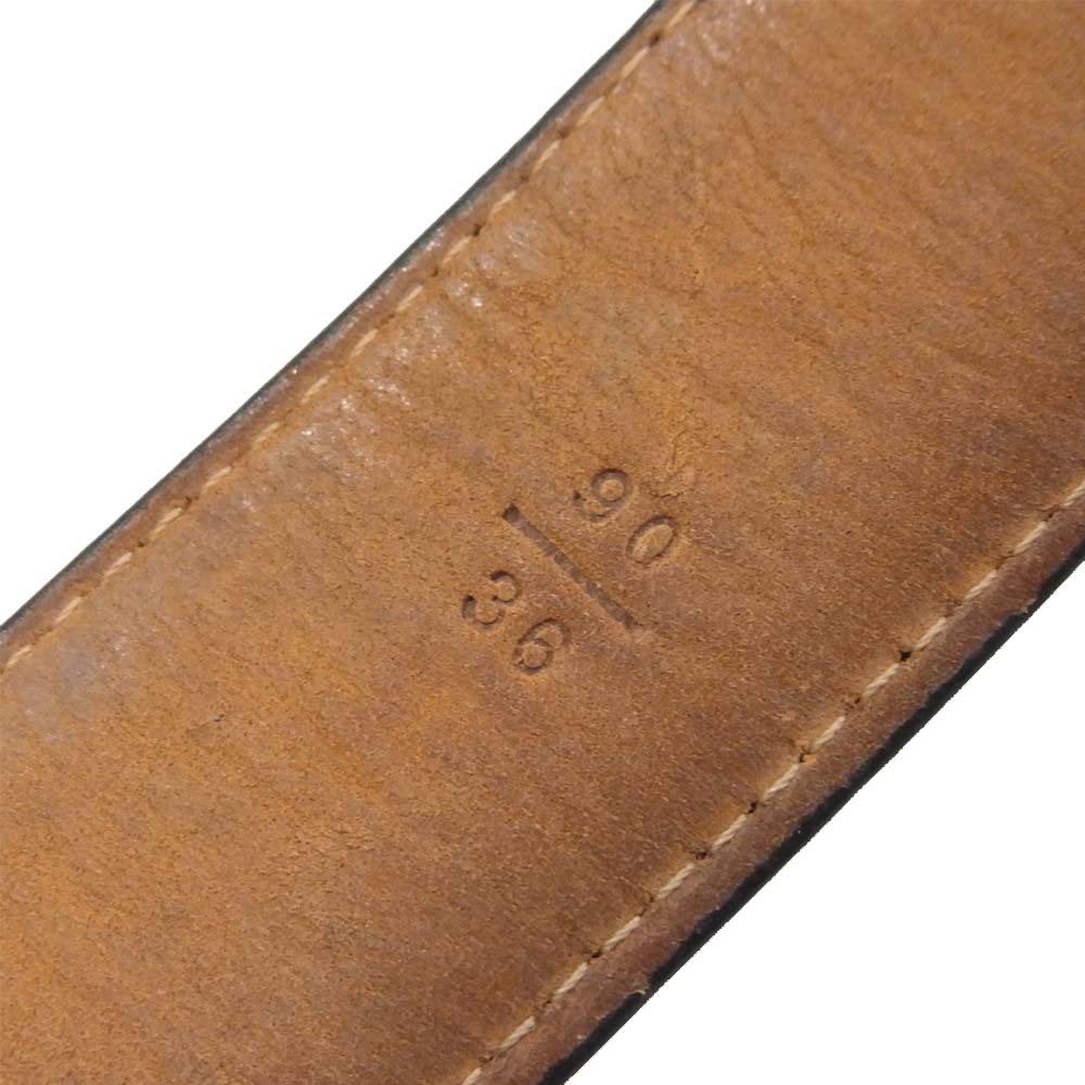 LOUIS VUITTON ルイ・ヴィトン M6833 エピ サンチュール クラシック ブラック系【中古】