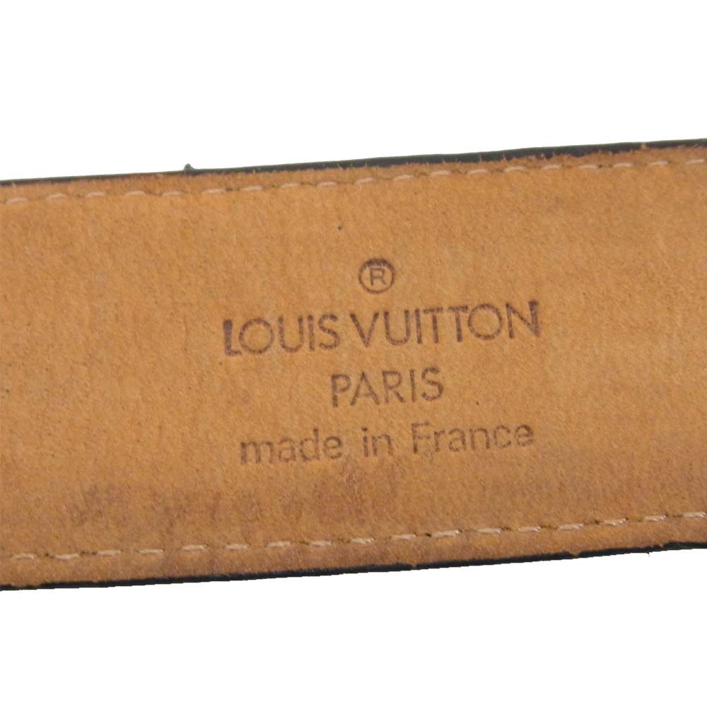 LOUIS VUITTON ルイ・ヴィトン M6833 エピ サンチュール クラシック ブラック系【中古】