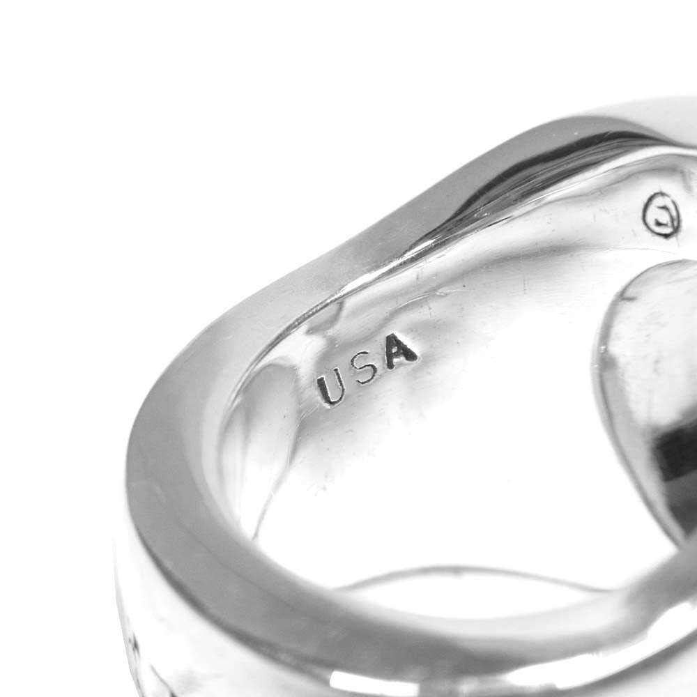 TENDERLOIN テンダーロイン 新品仕上げ済み T-H.S RING SILVER STONE ホースシュー ダイヤ リング シルバー系【極上美品】【中古】