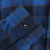 TENDERLOIN テンダーロイン T-WOOL SHT WP ウールチェックシャツ ブルー系 XS【中古】