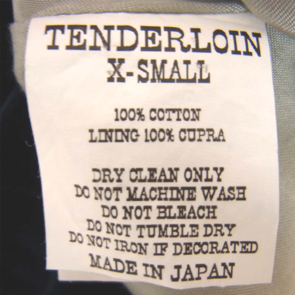 TENDERLOIN テンダーロイン 13AW T-SOUVENIR JKT スーベニア ネイビー系 XS【中古】