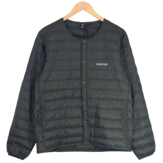 mont-bell モンベル 1101503 スペリオダウン ラウンドネック ジャケット カーキ系 M【美品】【中古】