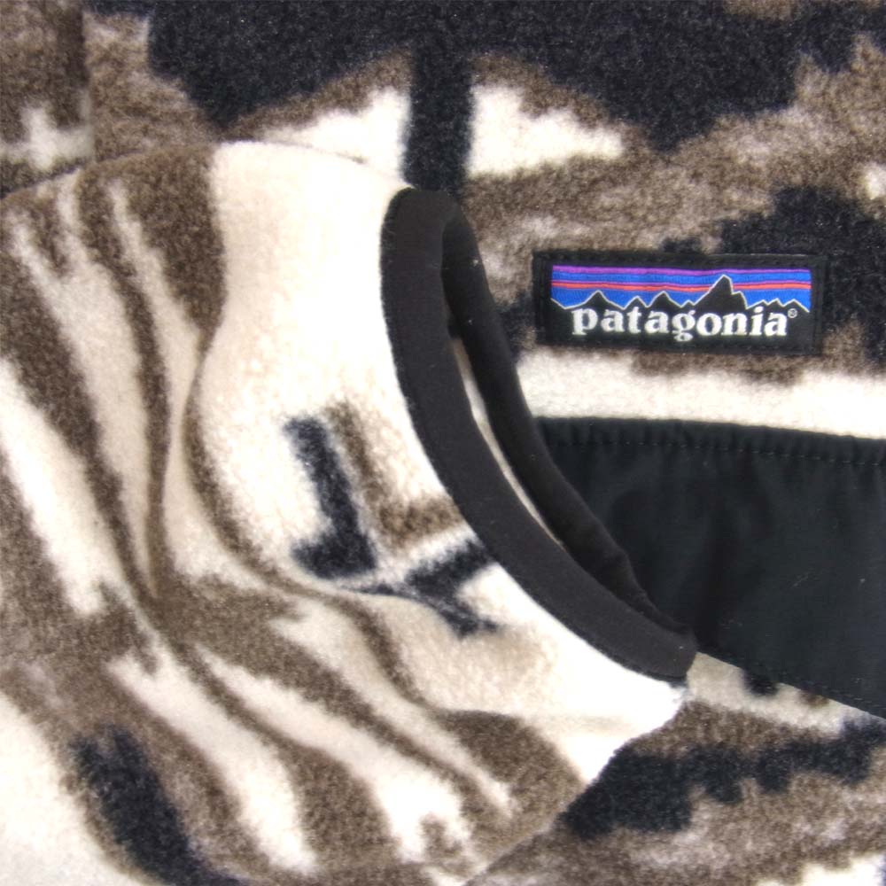 patagonia パタゴニア 25450FA18 スナップT フリース プルオーバー ブラウン系 S【美品】【中古】