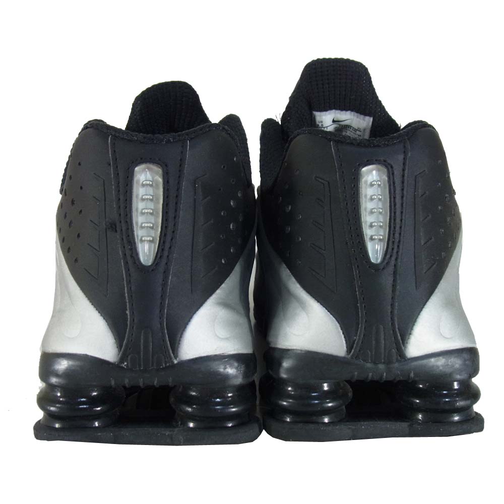 NIKE ナイキ 104265-045 SHOX ショックス ローカット スニーカー ブラック×シルバー系 US8.5【中古】