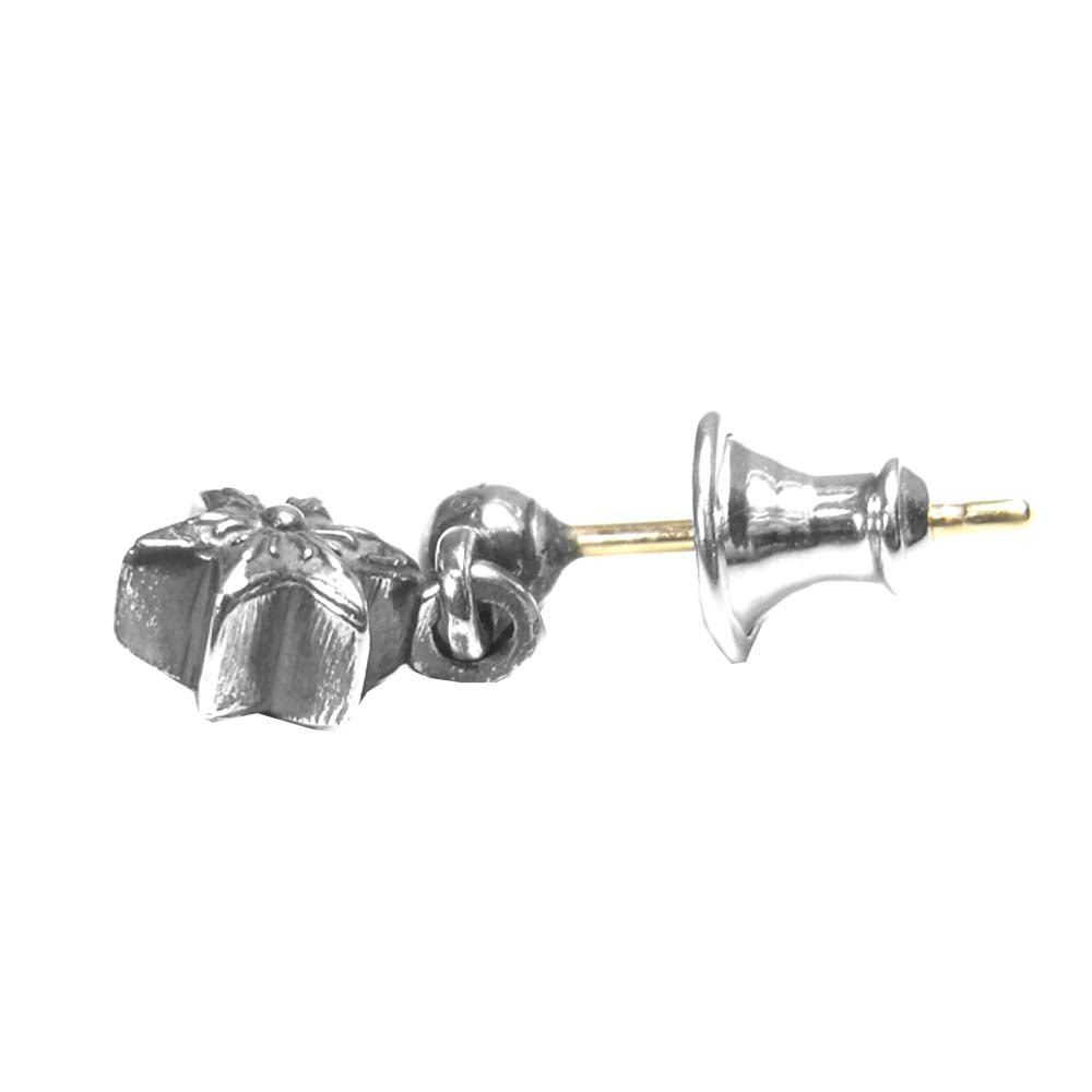CHROME HEARTS クロムハーツ（原本有） TINY STAR DROP タイニー スター ドロップ ピアス シルバー系【中古】