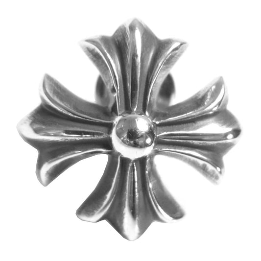 CHROME HEARTS クロムハーツ（原本有） STUD LRG CH PLUS スタッド ラージ CHクロス プラス ピアス シルバー系【中古】
