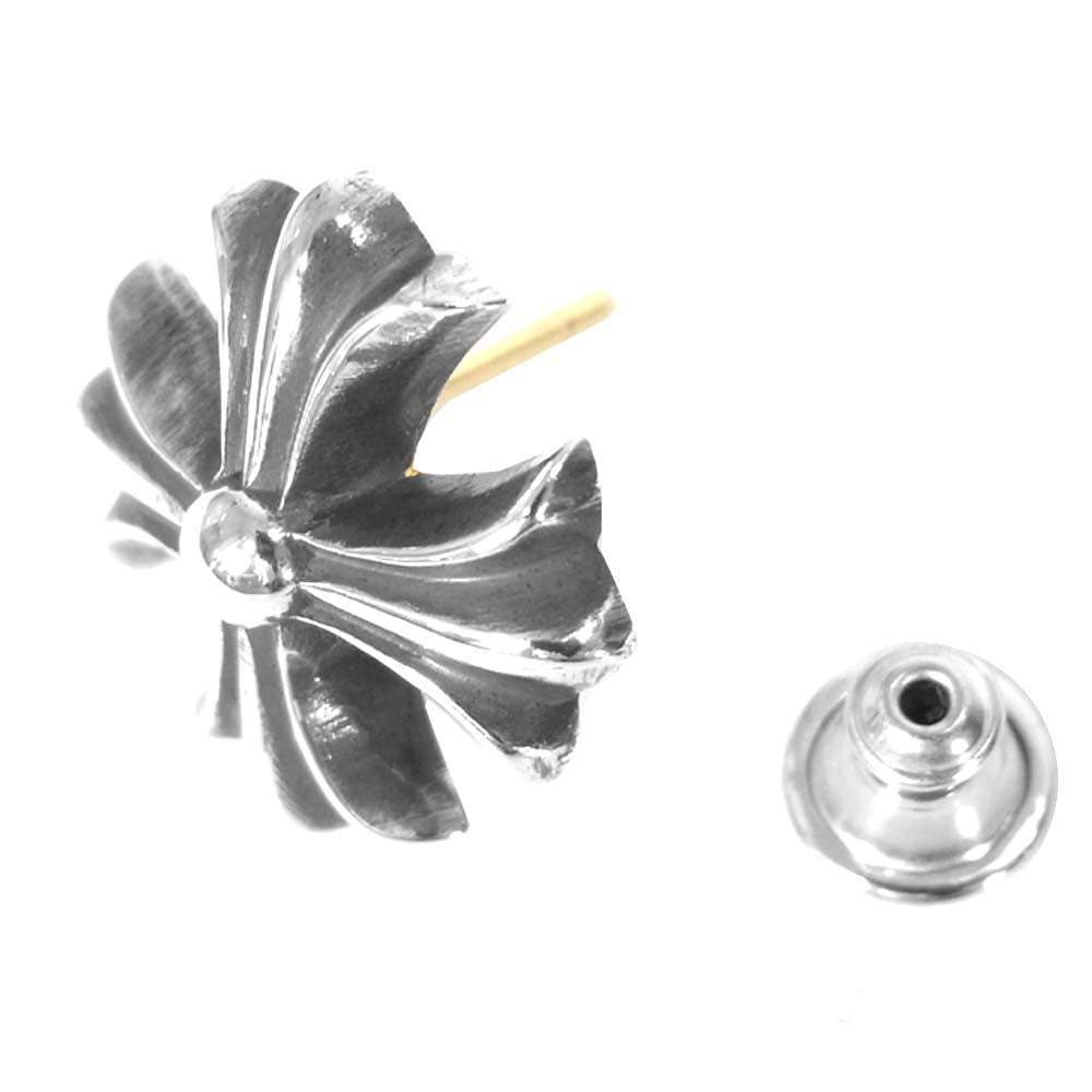 CHROME HEARTS クロムハーツ（原本有） STUD LRG CH PLUS スタッド ラージ CHクロス プラス ピアス シルバー系【中古】
