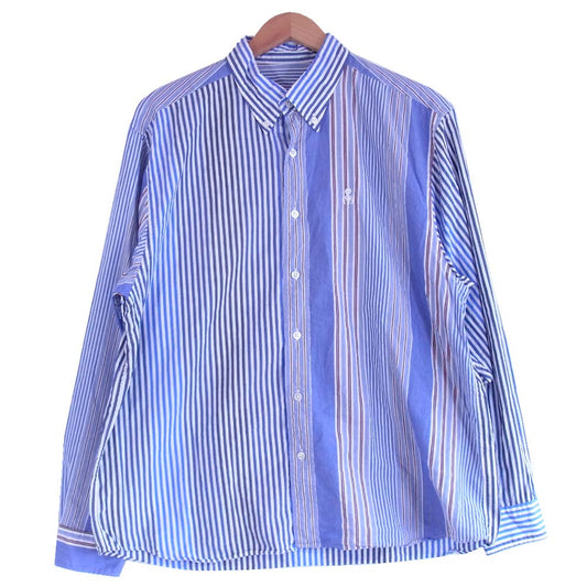 SOPHNET. ソフネット 20SS SOPH-200050 STANDARD BIG B.D SHIRT スタンダード ビッグ ストライプ シャツ マルチカラー系 XL【美品】【中古】
