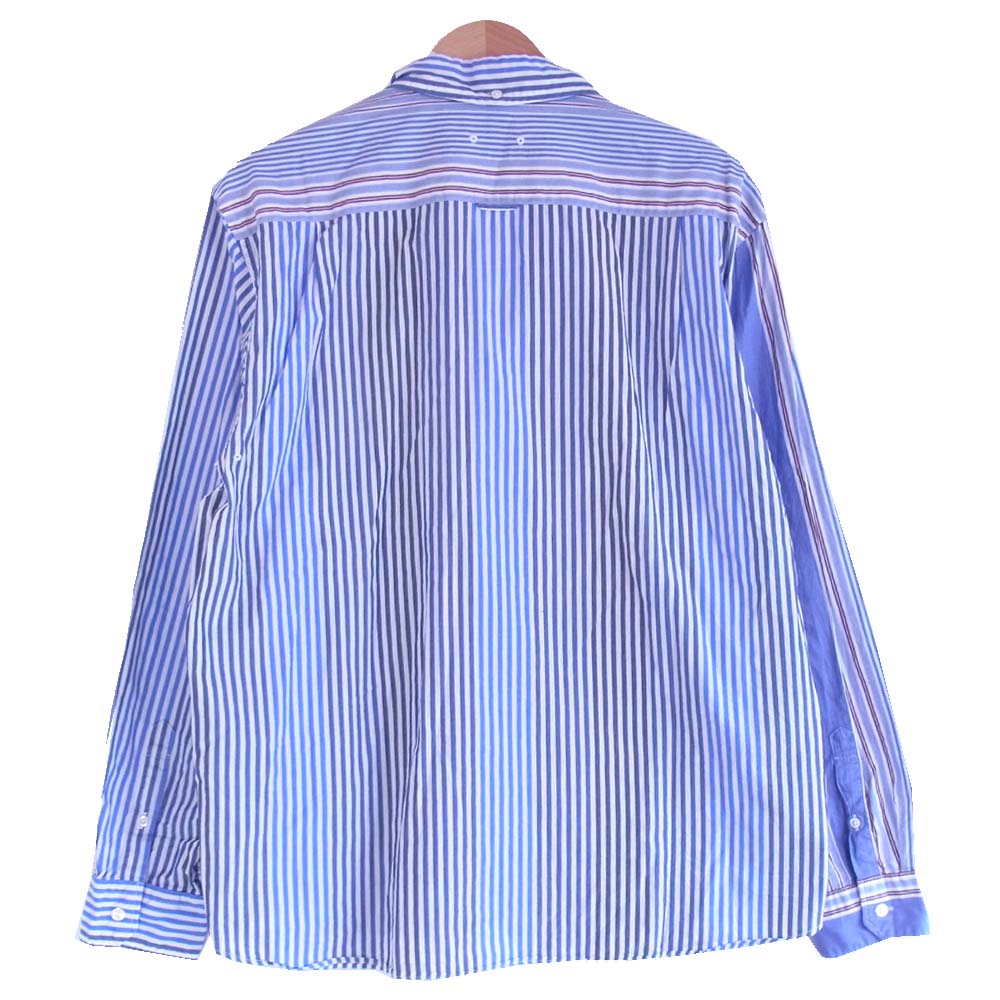 SOPHNET. ソフネット 20SS SOPH-200050 STANDARD BIG B.D SHIRT スタンダード ビッグ ストライプ シャツ マルチカラー系 XL【美品】【中古】