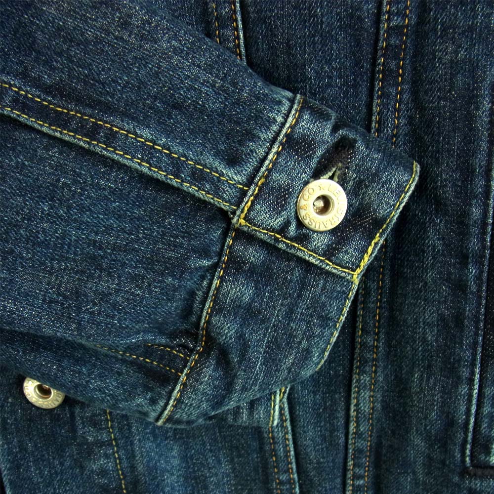 ジュンヤワタナベ 20AW  WF-J201 リーバイス Levis ウール ツイル チェック 3rdタイプ デニム ジャケット インディゴブルー系 L【新古品】【未使用】【中古】