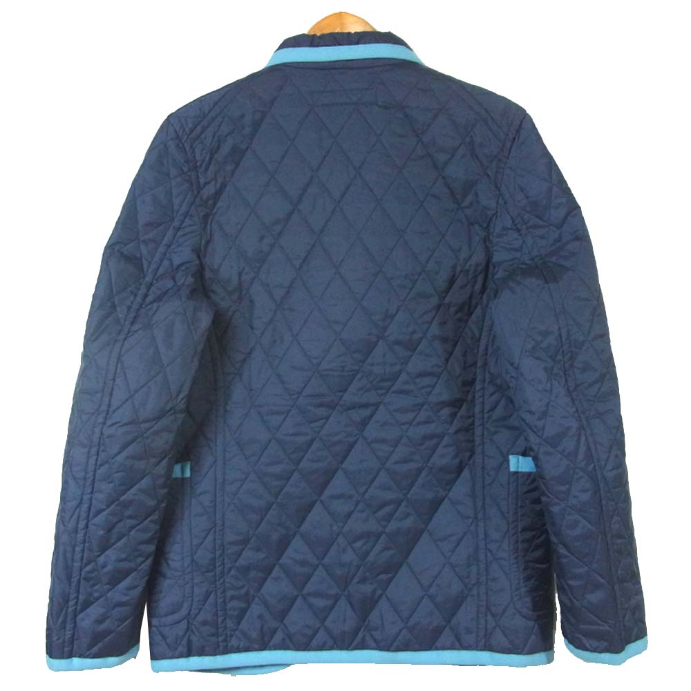 COMME des GARCONS コムデギャルソン 16AW W24904 シャツボーイ SHIRT BOYS quilted nylon taffetas キルティング ナイロン ジャケット ブルー系 XS【美品】【中古】