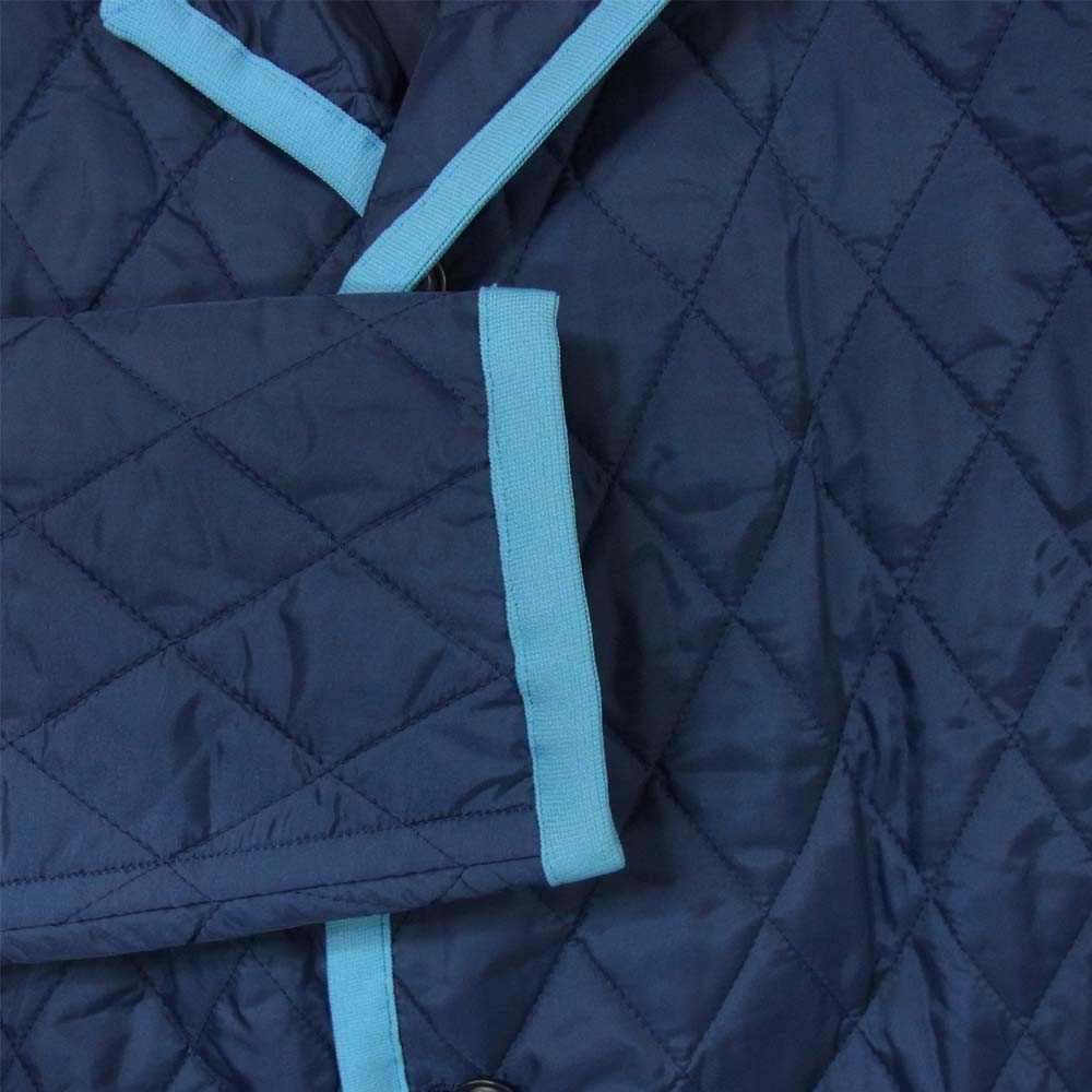 COMME des GARCONS コムデギャルソン 16AW W24904 シャツボーイ SHIRT BOYS quilted nylon taffetas キルティング ナイロン ジャケット ブルー系 XS【美品】【中古】