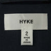 HYKE ハイク 151-17046 ボンディング ナイロン コーチ ジャケット 日本製 ネイビー系 2【中古】