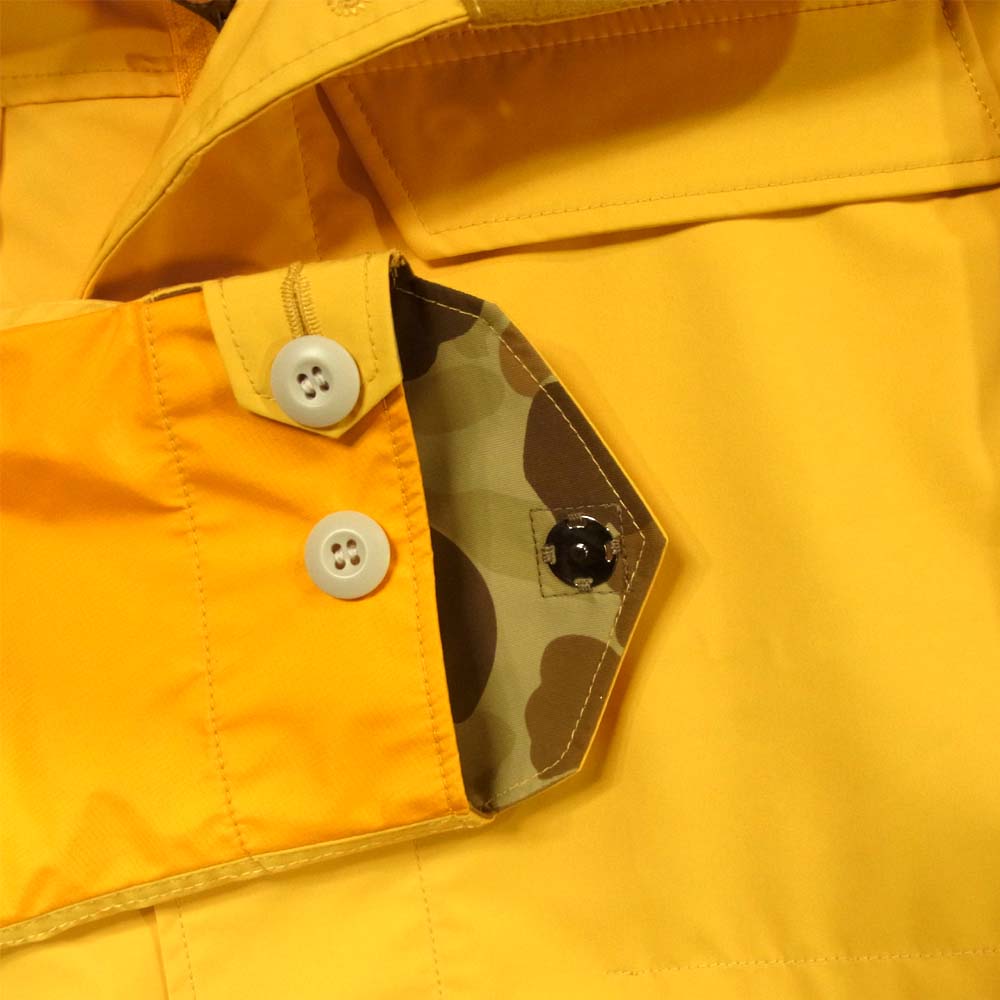 COMME des GARCONS コムデギャルソン 19SS WC-J016 ジュンヤワタナベ JUNYA WATANABE AD2018 ナイロン タフタ ジャケット イエロー系 XS【美品】【中古】
