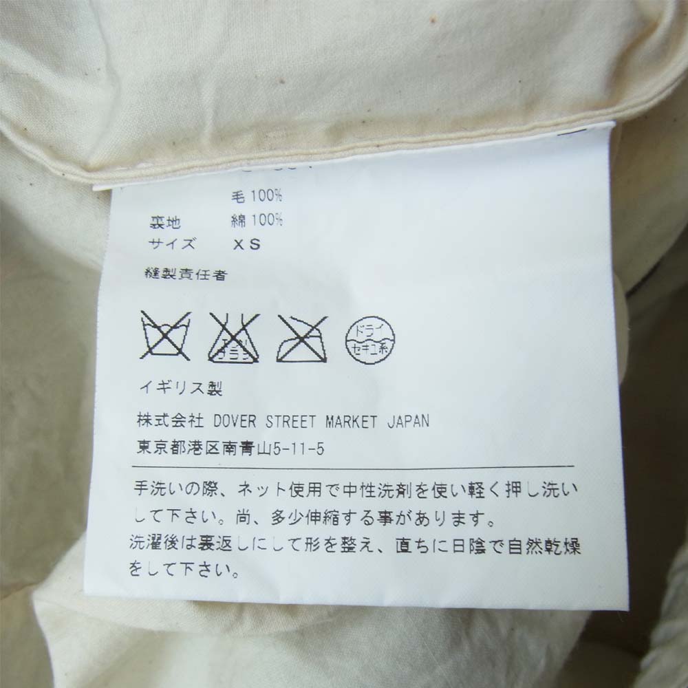 Paul Harnden ポールハーデン サスペンダー付き ウール チェック パンツ カーキ系 XS【中古】