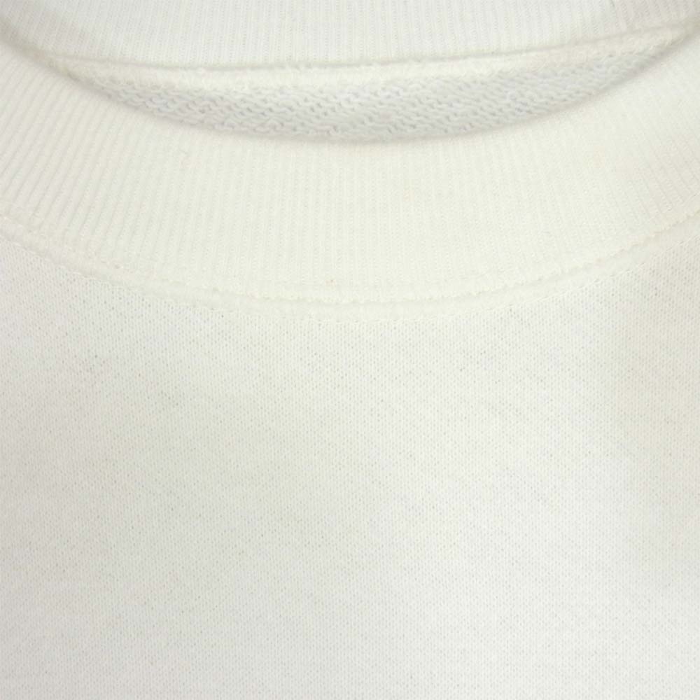 GRAPHPAPER グラフペーパー 20SS GU201-70170B ループウィーラー LOOPWHEELER Raglan Sweat ラグラン スウェット トレーナー ホワイト系 2【中古】