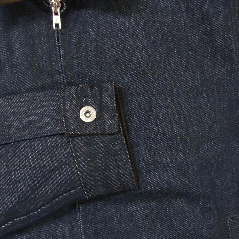 Levi's リーバイス 21262-0001 MADE & CRAFTED QUILTED ZIP JACKET TRAVERSE ジップ デニム ジャケット インディゴブルー系 S【美品】【中古】