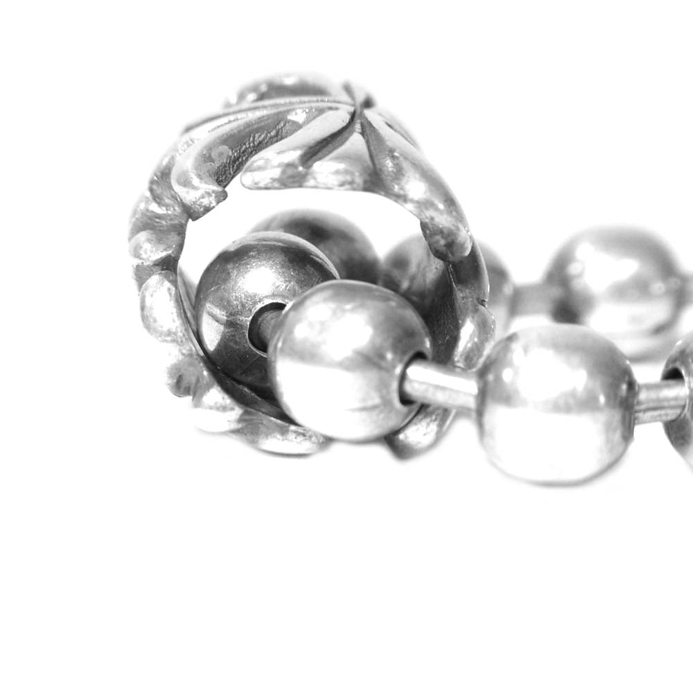 BILL WALL LEATHER ビルウォールレザー ラージボール チェーン ネックレス シルバー系【中古】