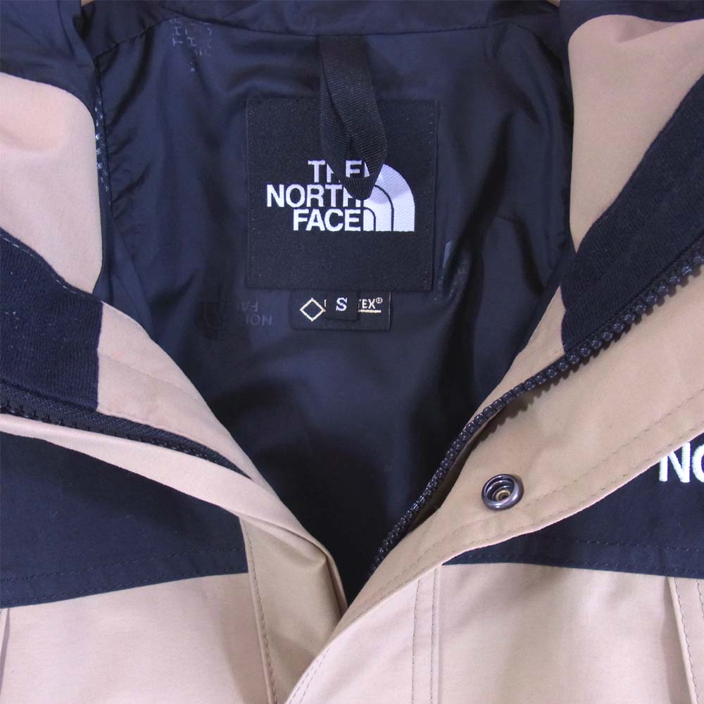 THE NORTH FACE ノースフェイス NP11834 MOUNTAIN LIGHT JACKET GORE-TEX マウンテンライト ジャケット ベージュ系 S【美品】【中古】