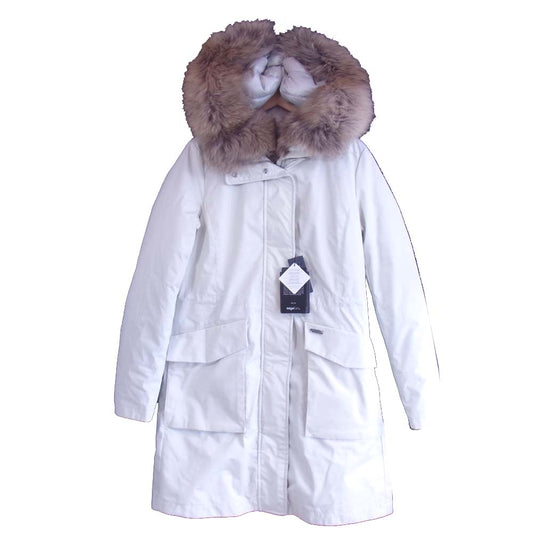 WOOLRICH ウールリッチ WWCPS2570 W'S 3-in-1 MILITARY PARKA ミリタリー パーカー ダウンジャケット ホワイト系 S【新古品】【未使用】【中古】