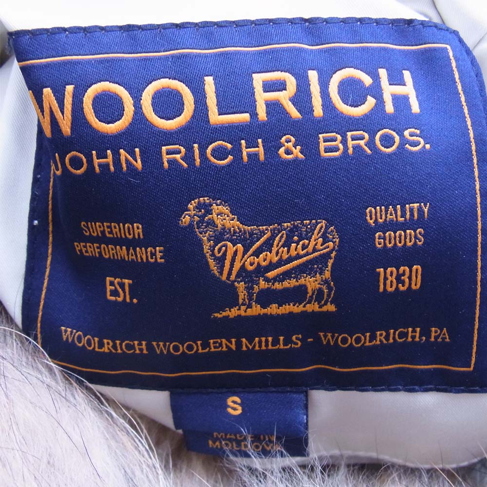 WOOLRICH ウールリッチ WWCPS2570 W'S 3-in-1 MILITARY PARKA ミリタリー パーカー ダウンジャケット ホワイト系 S【新古品】【未使用】【中古】