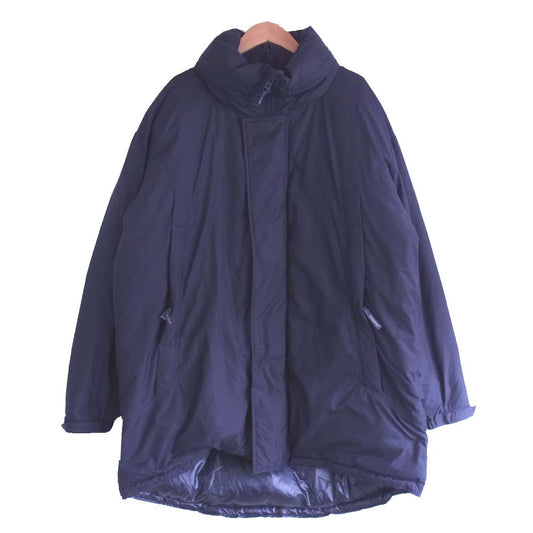 GYMPHLEX ジムフレックス 17A-KW-004 ナイロン ダウン コート ネイビー系 M【中古】