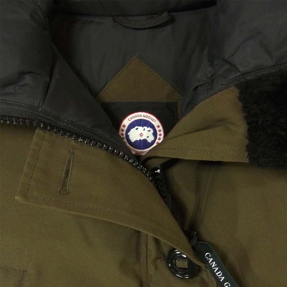 CANADA GOOSE カナダグース 7967JL 国内正規品 LABRADOR ラブラドール ダウン ジャケット カーキ系 S【中古】