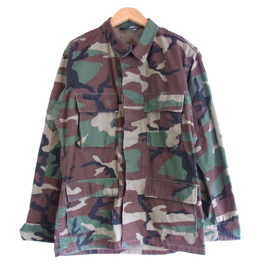 ジェニュインギア 迷彩 カモフラ ミリタリー ジャケット マルチカラー系 S-R【中古】