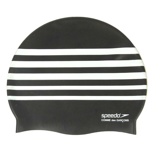 COMME des GARCONS コムデギャルソン 5S-K005-051 スピード SPEEDO ロゴ スイミング キャップ 水泳帽 ブラック系【新古品】【未使用】【中古】