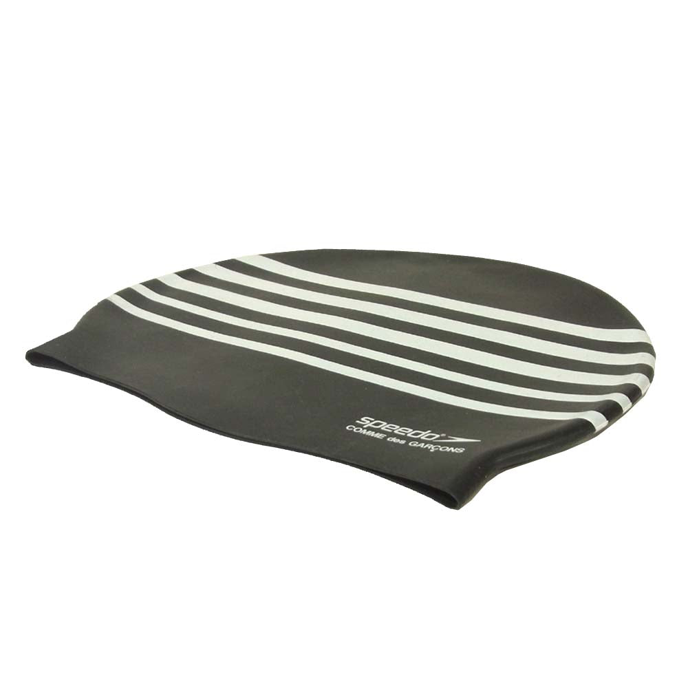 COMME des GARCONS コムデギャルソン 5S-K005-051 スピード SPEEDO ロゴ スイミング キャップ 水泳帽 ブラック系【新古品】【未使用】【中古】