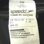 COMME des GARCONS コムデギャルソン 5A-T011-051 スピード SPEEDO 水着 スイミング パンツ ポルトガル製 ブラック系 XS【新古品】【未使用】【中古】