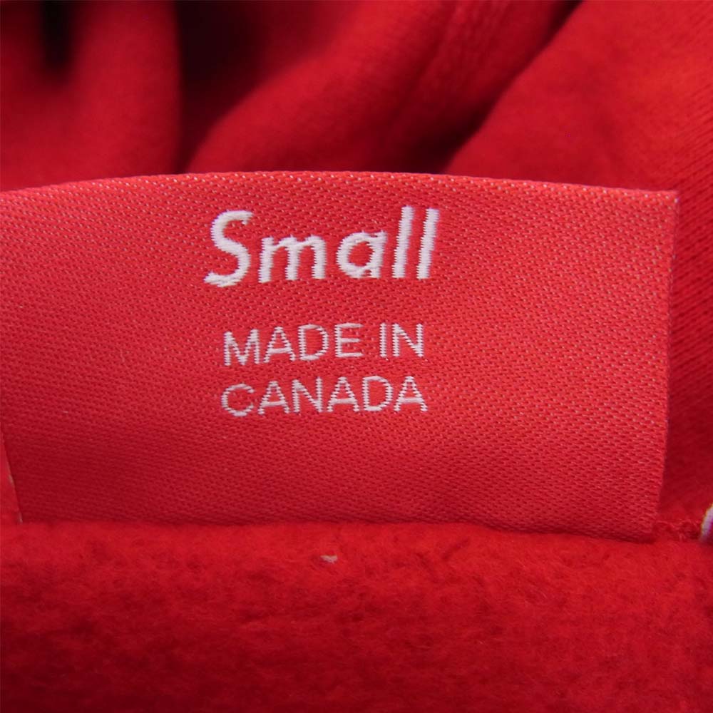 Supreme シュプリーム 18SS Studded Hooded Sweatshirt スタッズロゴスウェットパーカー レッド系 S【中古】