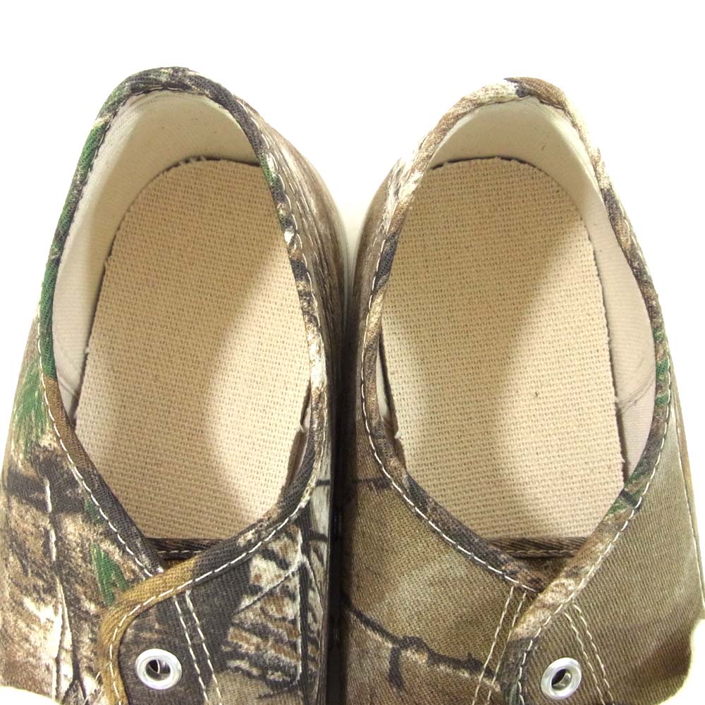 トーストフットアンドアイギア jam miru ジャム キャンバス ローカット スニーカー ブラウン系 9 1/2【新古品】【未使用】【中古】